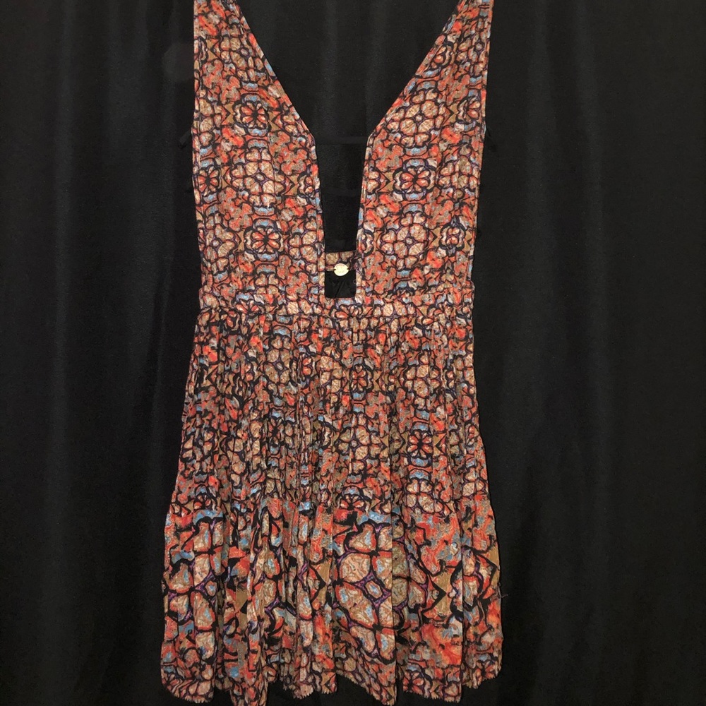 Printed Free People Dress
